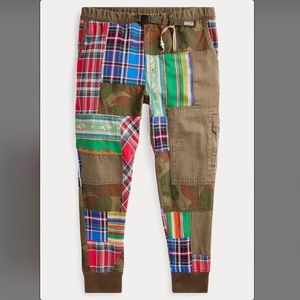 POLO RALPH LAUREN patchwork climbing pant